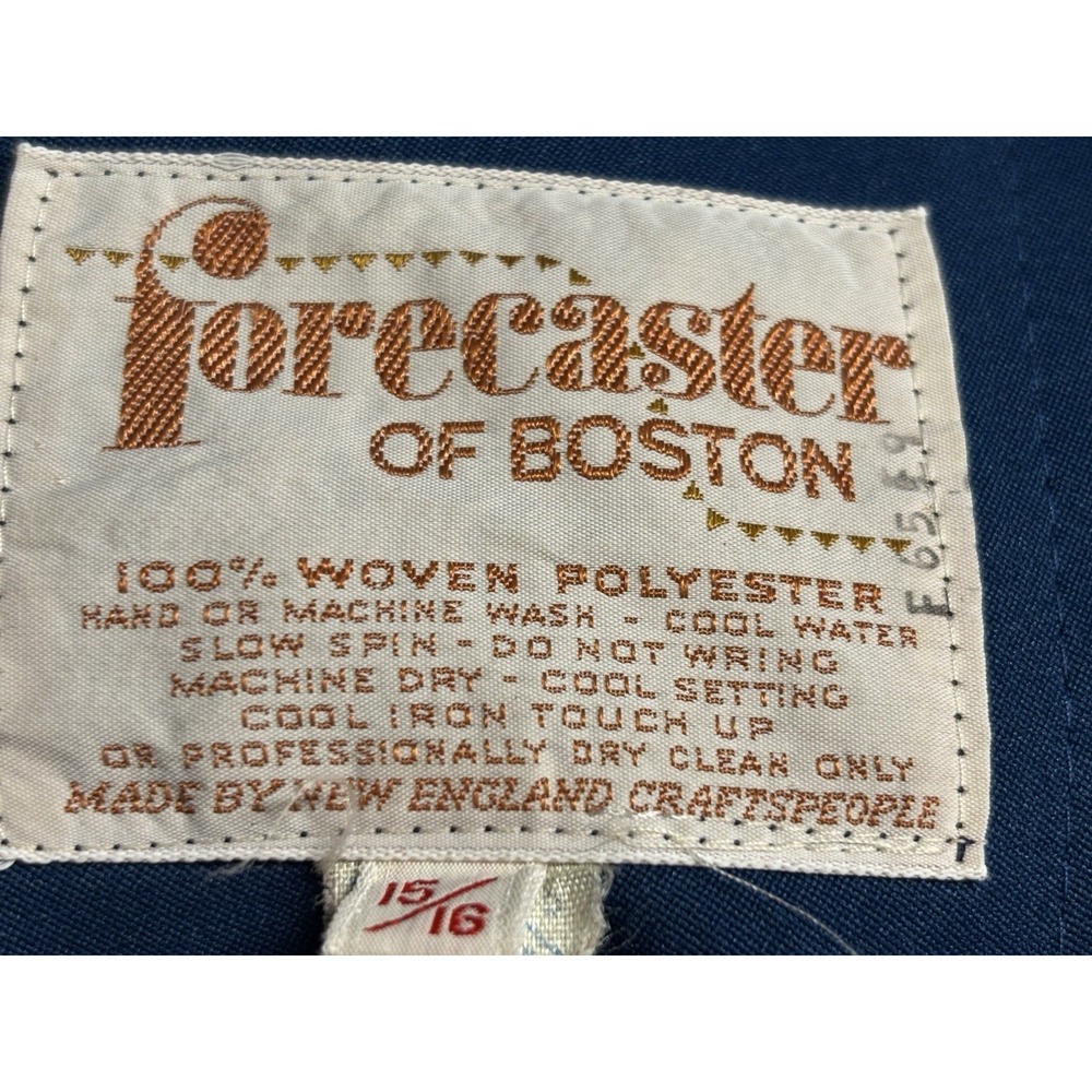 Forecaster Of Boston Vintage Trench Coat - Vintage Size 15/16- See Measurements - Picture 7 of 8